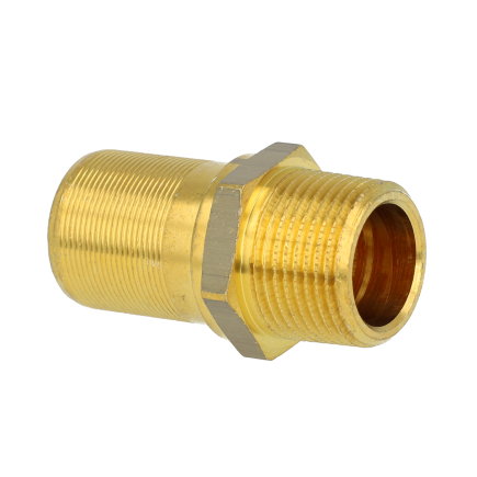 Henco Vision draadkoppeling, messing, inwendig capillair x buitendraad, type 17SKS, 20 mm x &frac34;" 