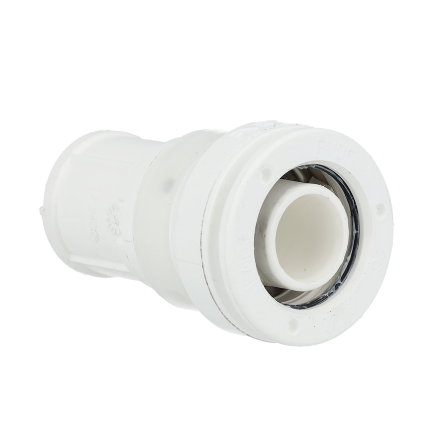 Henco Vision koppeling, pvdf, 2x steek, type VDSK, epdm, 20 mm 