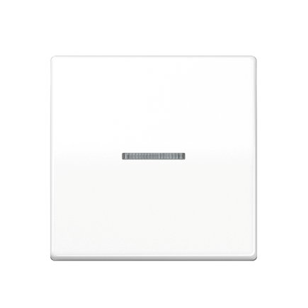 Jung Home stuurafdekking, AS range, 1-voudig, alpin wit 