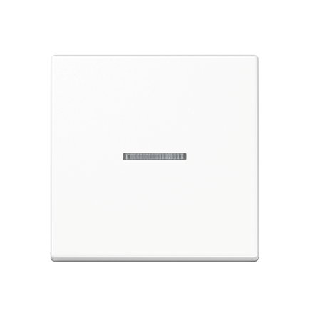 Jung Home stuurafdekking, A range, 1-voudig, alpin wit 