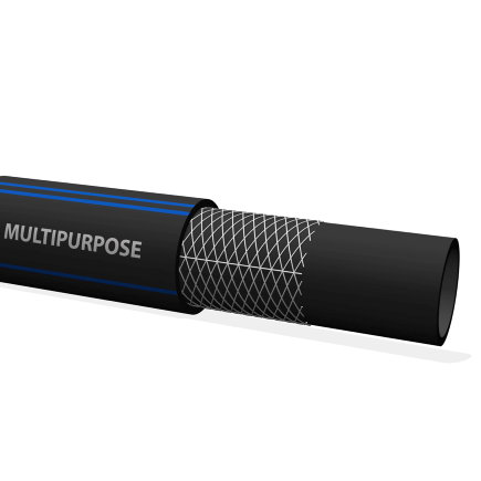 Alfaflex persslang, Multi-Purpose, epdm, zwart, 6 x 13 mm, l = maximaal 100 m