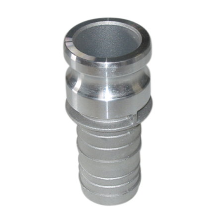 Camlock Schnellkupplung, M-Teil x Schlauchtülle, Aluminium, Typ E, ND 65 mm, d = 2½" 