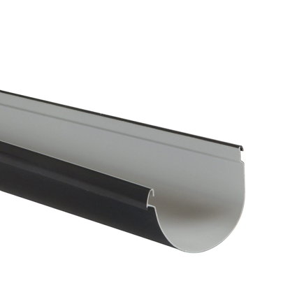 Nicoll Techtan Vodalis mastgoot, pvc, antraciet, RAL 7016, 140 mm, l = 4 m