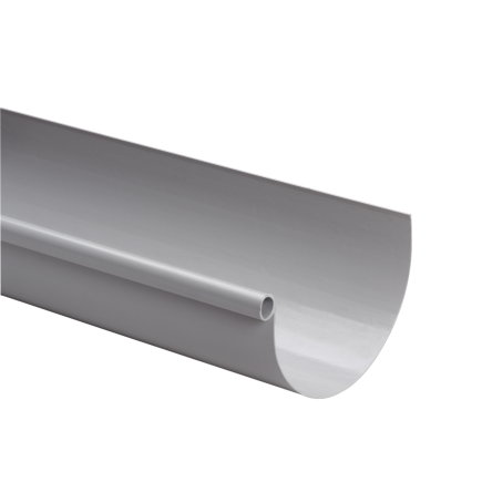 Nicoll Techtan mastgoot, pvc, lichtgrijs, RAL 7047, 170 mm, l = 4 m 