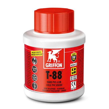 Griffon hard pvc lijm, T-88, bus à 250 ml 