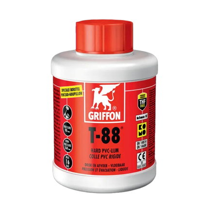 Griffon Hart-PVC-Kleber, T-88, Dose à 500 ml 