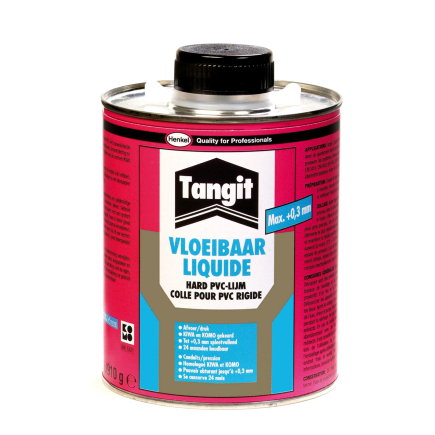 Tangit Hart-PVC-Kleber, mit Pinsel, Dose à 250 ml 