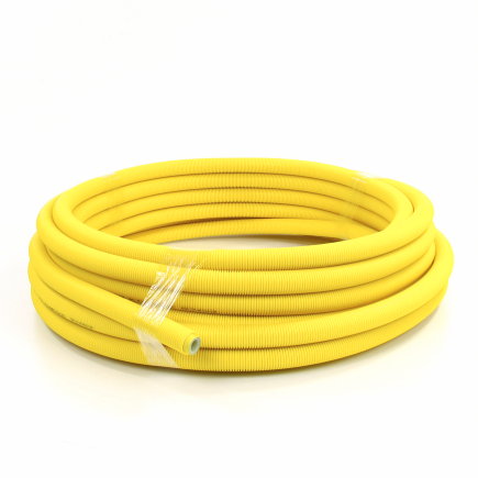 TECEflex Alupex buis, 16 mm, gas, l = 50 m, in mantelbuis, per rol 
