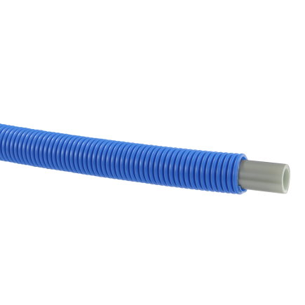 TECEflex pe-xc buis, 20 mm, in blauwe mantelbuis, l = 75 m 
