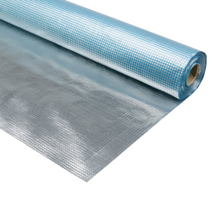 Miofol dampdoorlatende reflectie folie, type 170AG, b = 1,5 m, l = 50 m 