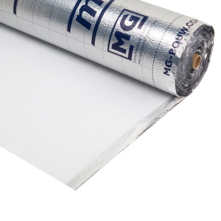 Miofol dampdichte vloerfolie, type AVS 4, b = 1,5 m, l = 25 m 