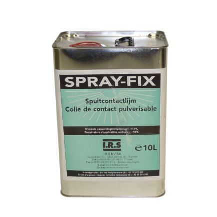 Spray-fix contactlijm, blik &agrave; 10 liter 