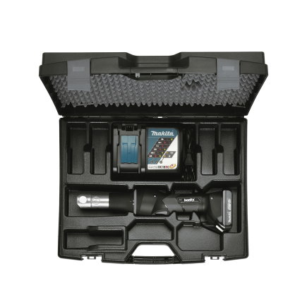 Bonfix mini accu persmachine, set in koffer, 15 kN, type Facelift, 18 V - 1,5 Ah 