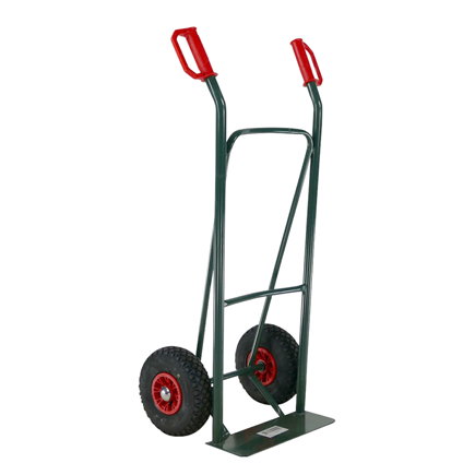 Fort steekwagen, type H200, draagvermogen 200 kg, luchtbanden 