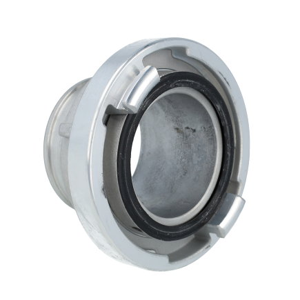 Storz koppeling met slangtule, aluminium, nok 115 x 101,5 mm voor sleepslang 102 mm 