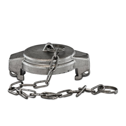 Tankwagen koppeling afsluitkap, type MB, aluminium, voor M-deel ND 50 