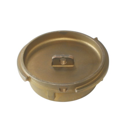 Tankwagen koppeling afsluitplug, type VB, messing, voor V-deel ND 50 