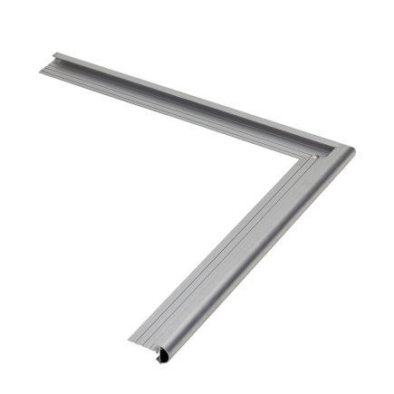 Roval buitenhoek voor daktrim met kraalrand, 26 mm, 500 x 500 mm 