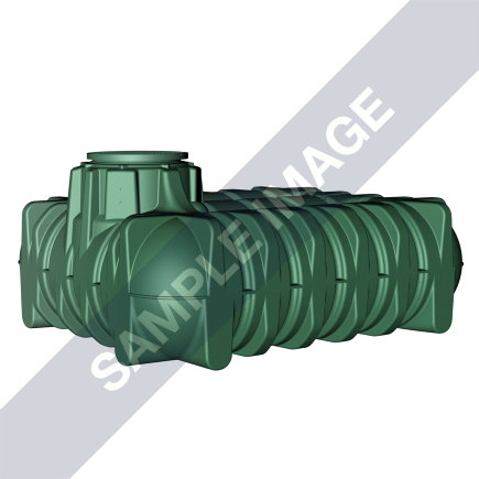 Garantia Li-Lo regenwatertank, 7500 liter, 360 x 225 x 156,5 cm, ondergronds 