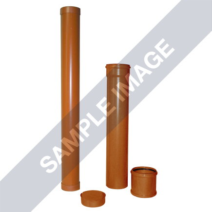 Garantia steunbuis voor ondergrondse installatie, DN160, 150 mm