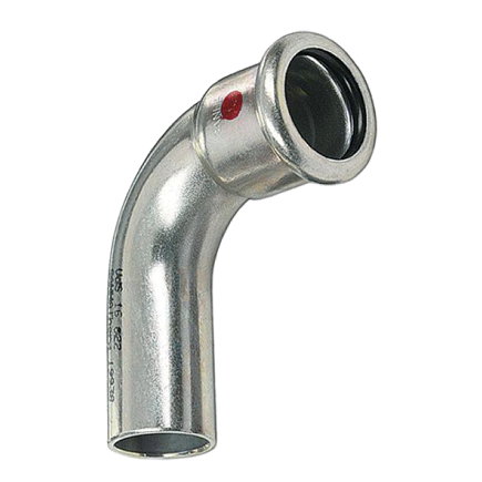 Sanha Therm bocht 90°, staal, spie x pers, 28 mm 