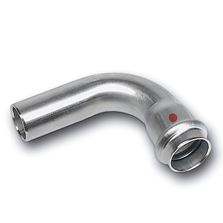 Sanha NiroTherm bocht 90°, spie x pers, 15 mm