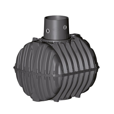 Carat S regenwatertank, polyetheen, 6500 liter, 239 x 219 x 271 cm, ondergronds 
