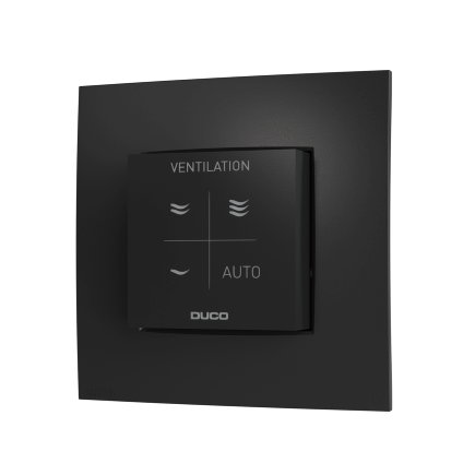 Duco bedieningsschakelaar, RF, vaste bekabeling, zwart 