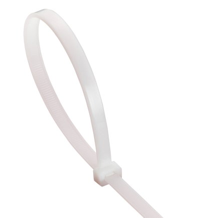 SapiSelco kabelbinders, transparant, l = 360 mm, b = 7,5 mm, zak à 100 stuks
