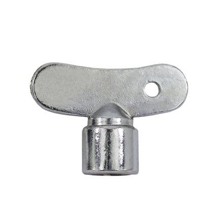 Bedieningssleutel, messing verchroomd, voor buitenkraan 15601601 