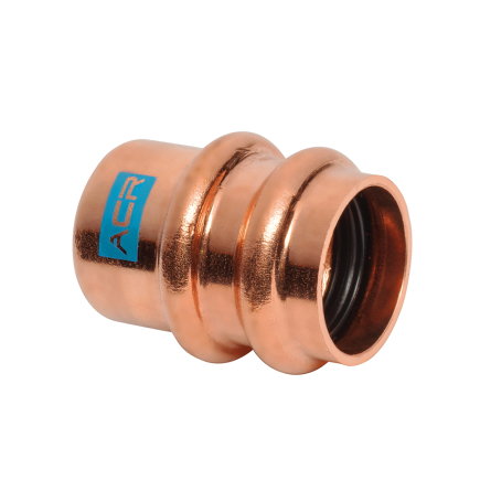 Sanha ACR Copper Press eindkap, koper, pers, 5/8", zak &agrave; 2 stuks 