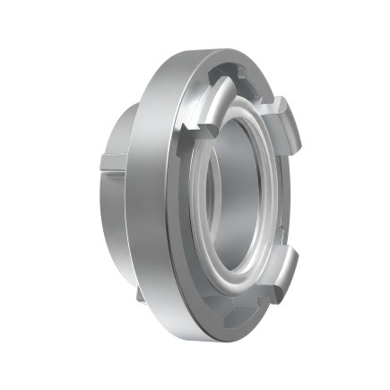 Storz koppeling met binnendraad, aluminium, 3 nokken, 160 mm x 6"