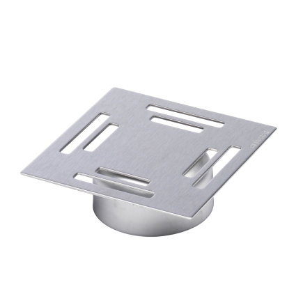 Aquaberg Bl&uuml;cher rooster voor Compact afvoerput, rvs 304, 132 x 132 mm 