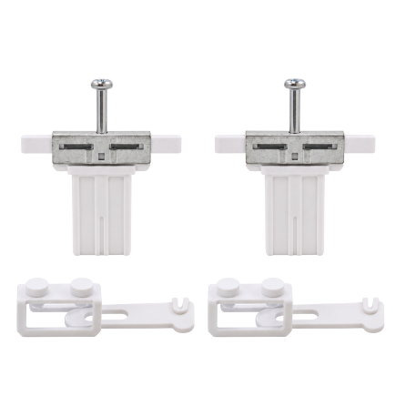 Rofix bevestigingsset, wit, voor radiatoren type 22 & 33 