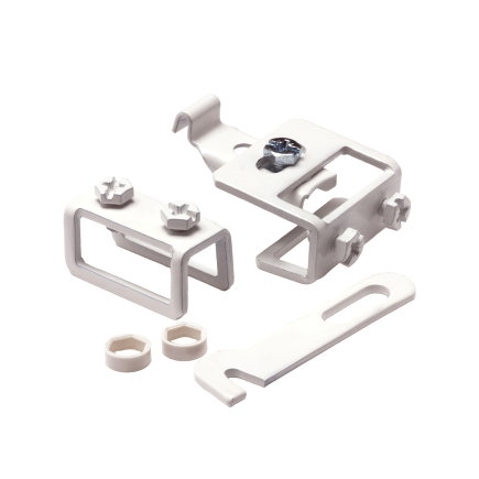 Rofix duo, complete standbuisset, standaard, voor type 10, 11, 20 en 21, wit (RAL 9010) 