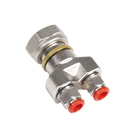 MAGNUM PUSH aansluitset, voor 2x 80 meter buis 10 mm, set &agrave; 2 stuks 