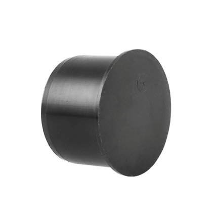 Dyka Solydo EasyFit eindkap, pp, zwart, 50 mm 