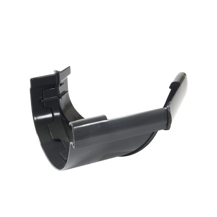 Nicoll Techtan Vodalis buitenhoekstuk voor mastgoot, 135°, pvc, antraciet, RAL 7016, 140 mm 