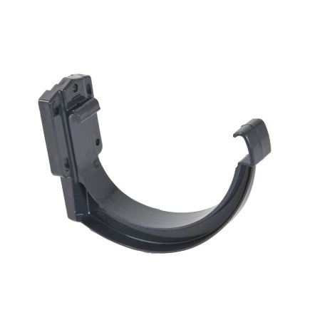 Nicoll Techtan Vodalis gootbeugel voor mastgoot, pvc, antraciet, RAL 7016, 140 mm 