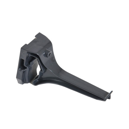 Nicoll Techtan Vodalis gootbeugel voor mastgoot, pvc, antraciet, RAL 7016, 140 mm 