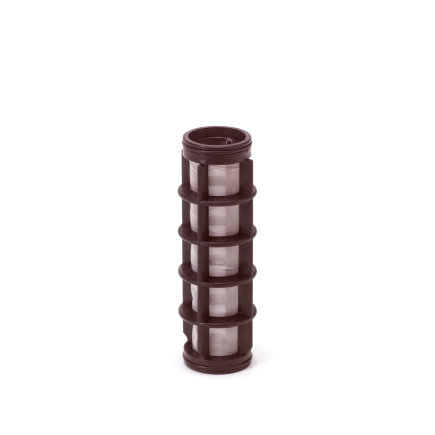 Amiad Zylindersieb für Kunststofffilter ¾", T x L = 31 x 125 mm, Siebperforation 0,08 mm, schwarz 