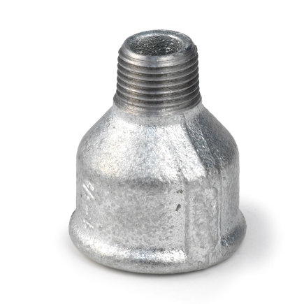 GF soknippel, gegalvaniseerd, binnendraad x buitendraad, nr. 246, ½" x 3/8"