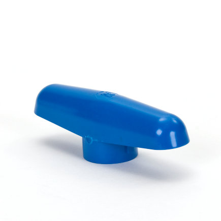 VDL PVC-Handgriff für Kugelhahn, blau, 16–20 mm, neues Modell 