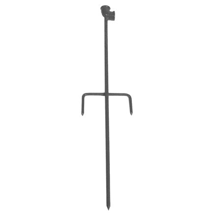 Talen Tools Regner-Stativstange mit Querstütze, einzeln, ½", pulverbeschichteter Stahl 