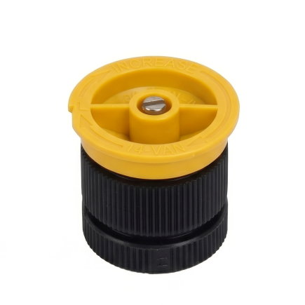 Rain Bird VAN nozzle voor pop-up sproeier, serie 1800, geel, type 4, instelbaar 10 - 330°