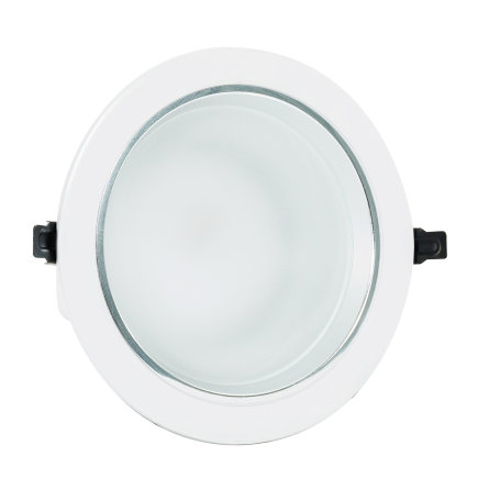 Adurolight® Premium Quality Line Classic LED-Downlight, Agusti, weiß, 24 W, 3000 K 