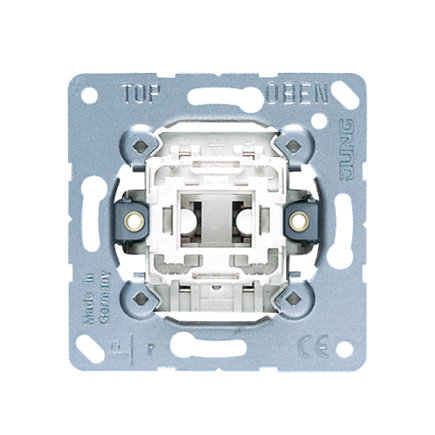 Jung wipschakelaar, inbouw, 10 AX - 250 V, kruisschakelaar 