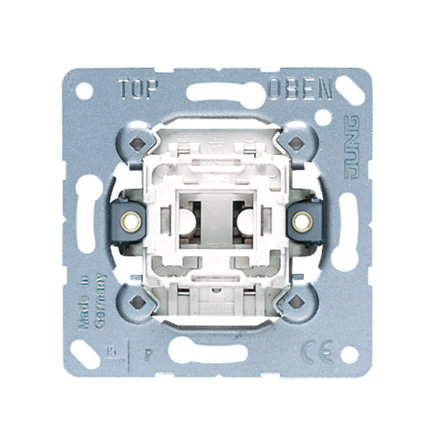 Jung wipschakelaar, inbouw, 10 AX - 250 V, 2-polige schakelaar 