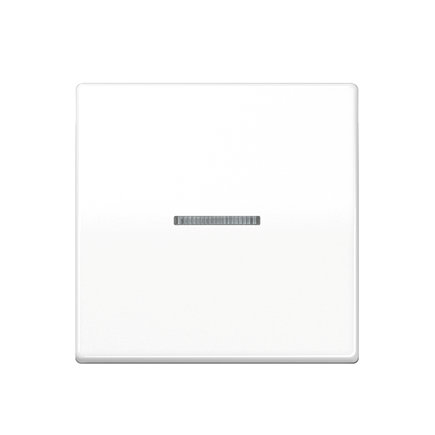 Jung schakelwip met lens, AS range, AS500, alpin wit