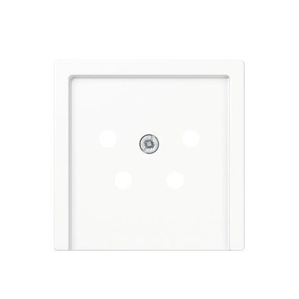Jung afdekplaat, AS range, voor telefoon-contactdoos, alpin wit 